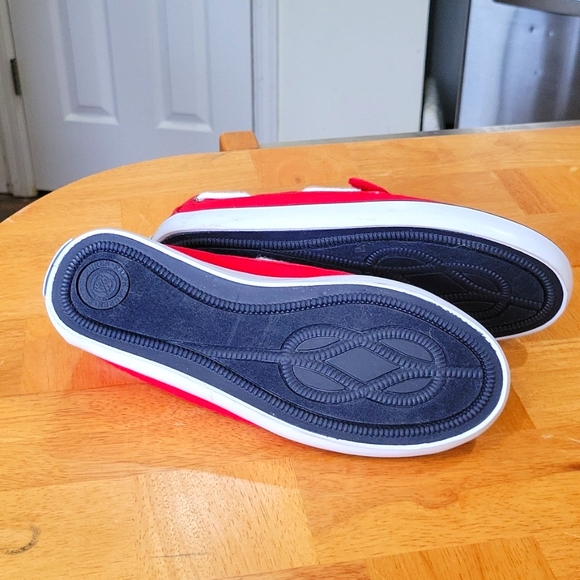 NWOT POLO Ralph Lauren Canvas Slip On EZ Strap w/ Velcro Closure Boat Shoe - Picture 9 of 11